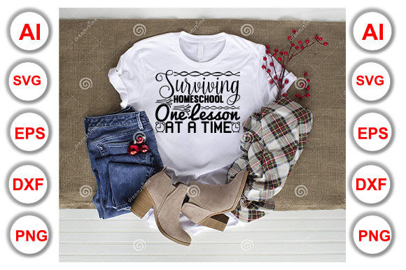 Homeschool Mom Bundle SVG: Graphics for T-Shirt Designs