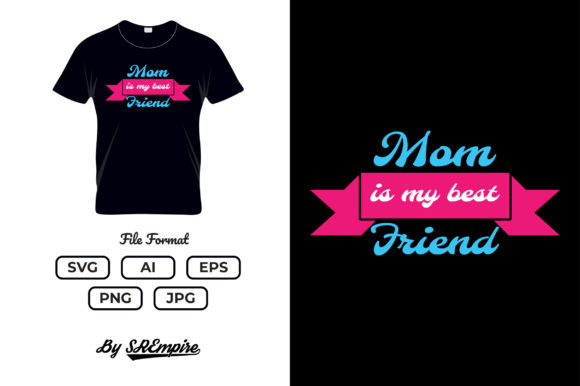 Mother s Day Typography T-shirt - 14 Graphics