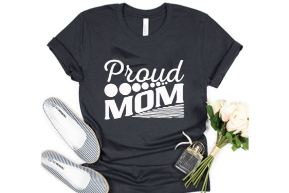 Proud Mom Soccer Graphics for T-Shirt Designs