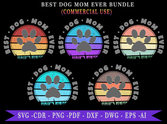 Retro Sunset Graphics & Print Templates