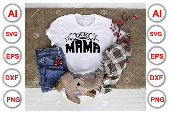 Review: Funny Mom Bundle SVG Design, Dog MAMA
