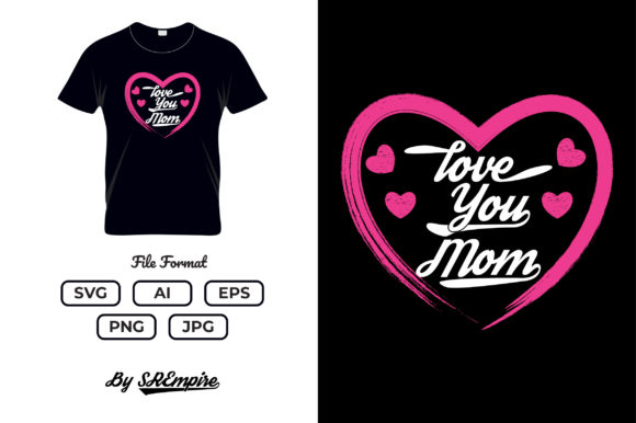 Reviewing Mother s Day Typography T-shirt - 19 for Embroidery