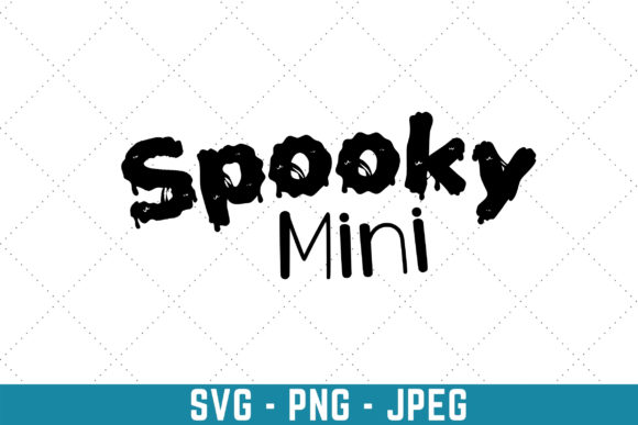 Spooky Mini Graphics for Print Templates